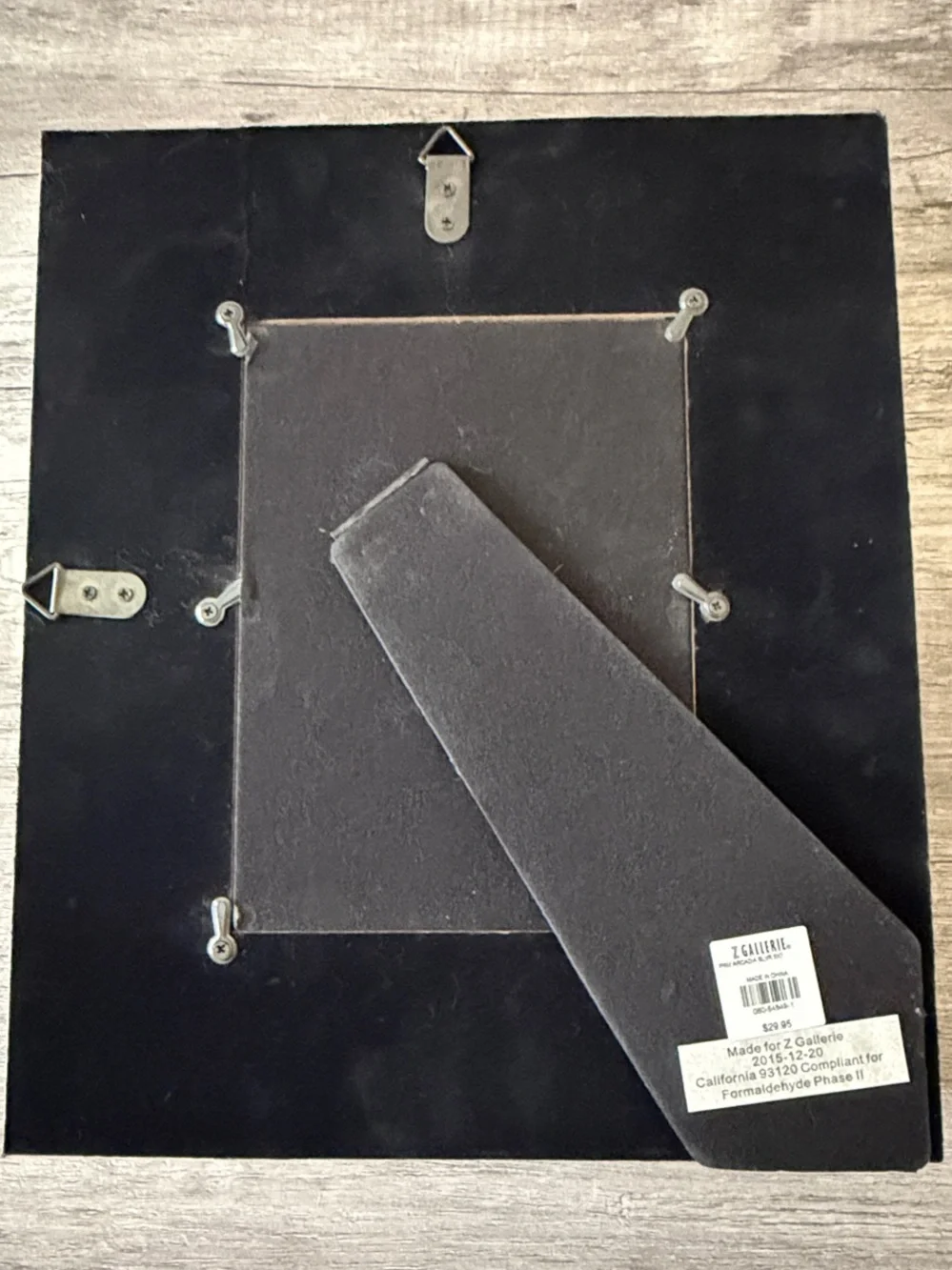 Z Gallerie Silver Square Picture Frame